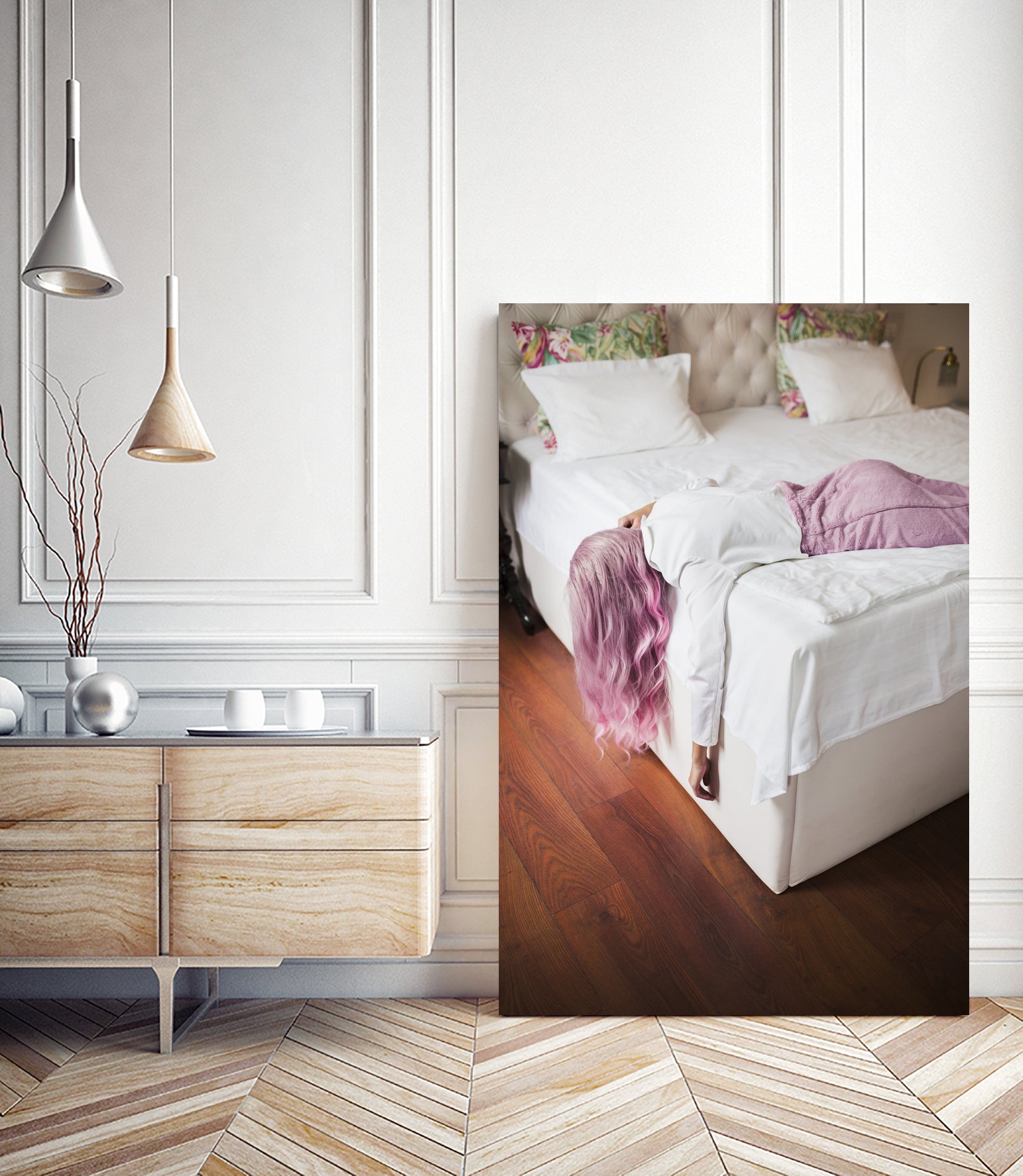 Hide by Jovana Rikalo on GIANT ART - pink photo manipulation