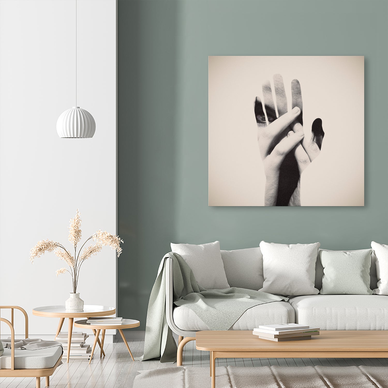 Hideaway Hands by Dan Mountford on GIANT ART - photo illustration