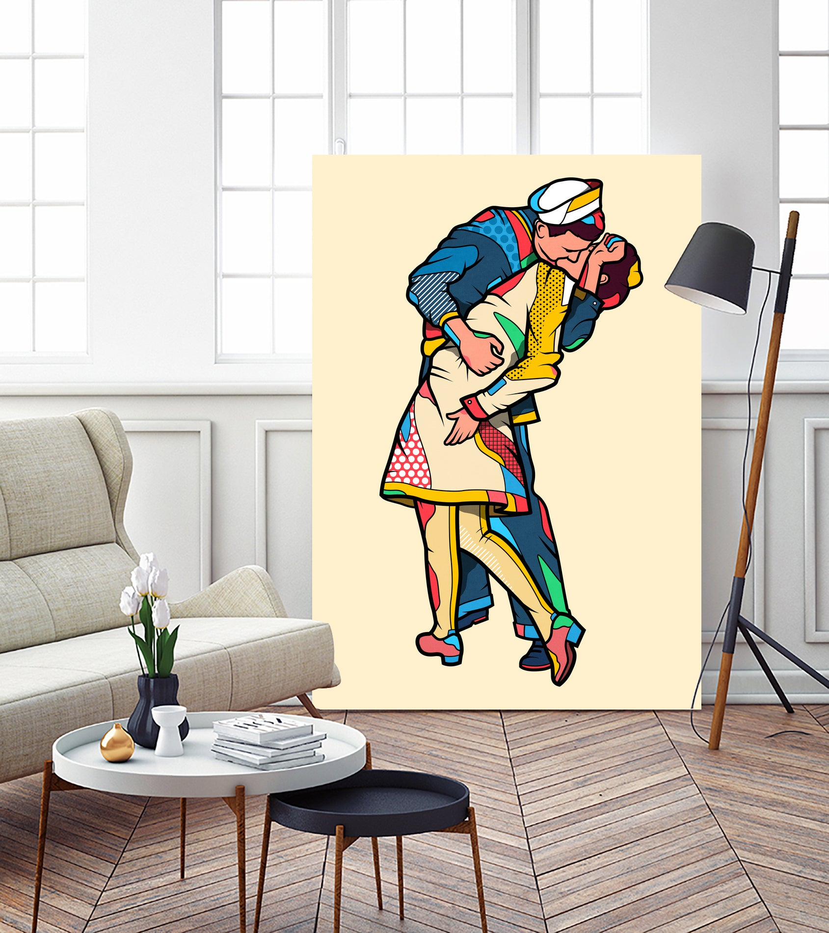 The war is over by Marco Schiavon on GIANT ART - red digital painting