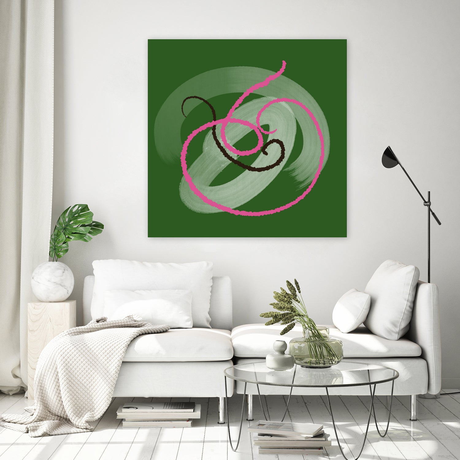 Helene_ by Paul Smith on GIANT ART - green digital painting