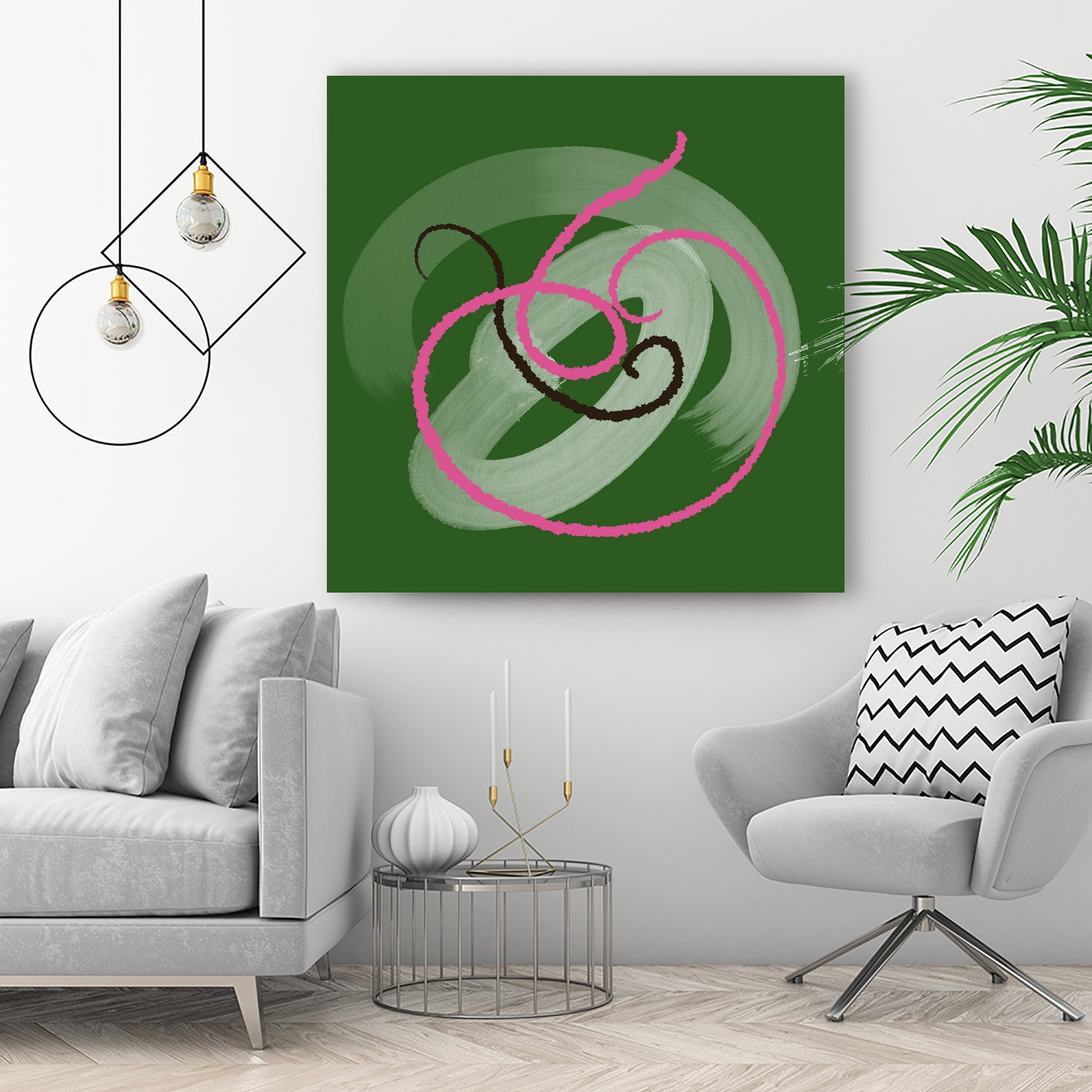 Helene_ by Paul Smith on GIANT ART - green digital painting