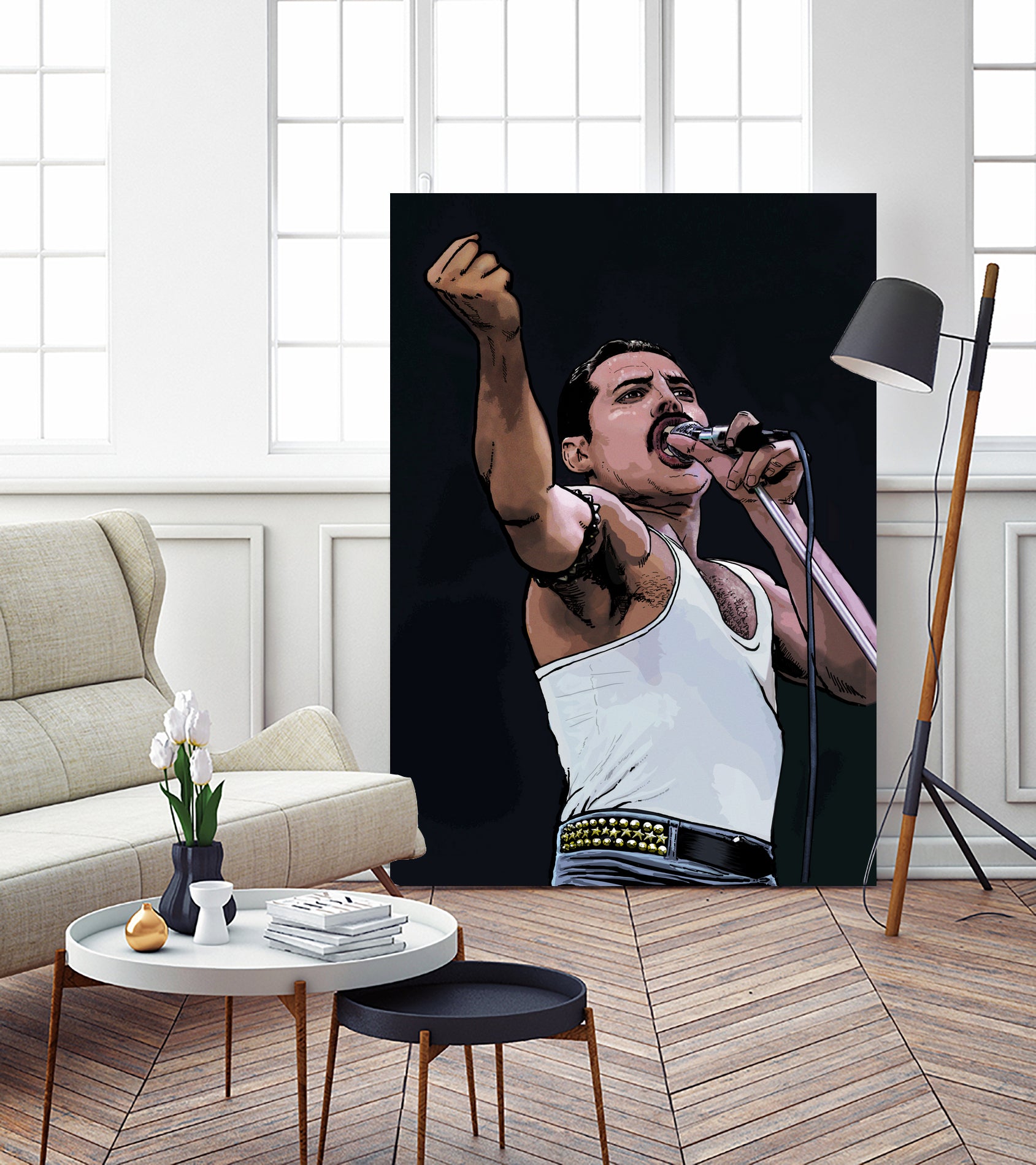 The Queen Of Mercury by Dan Avenell on GIANT ART - black digital painting