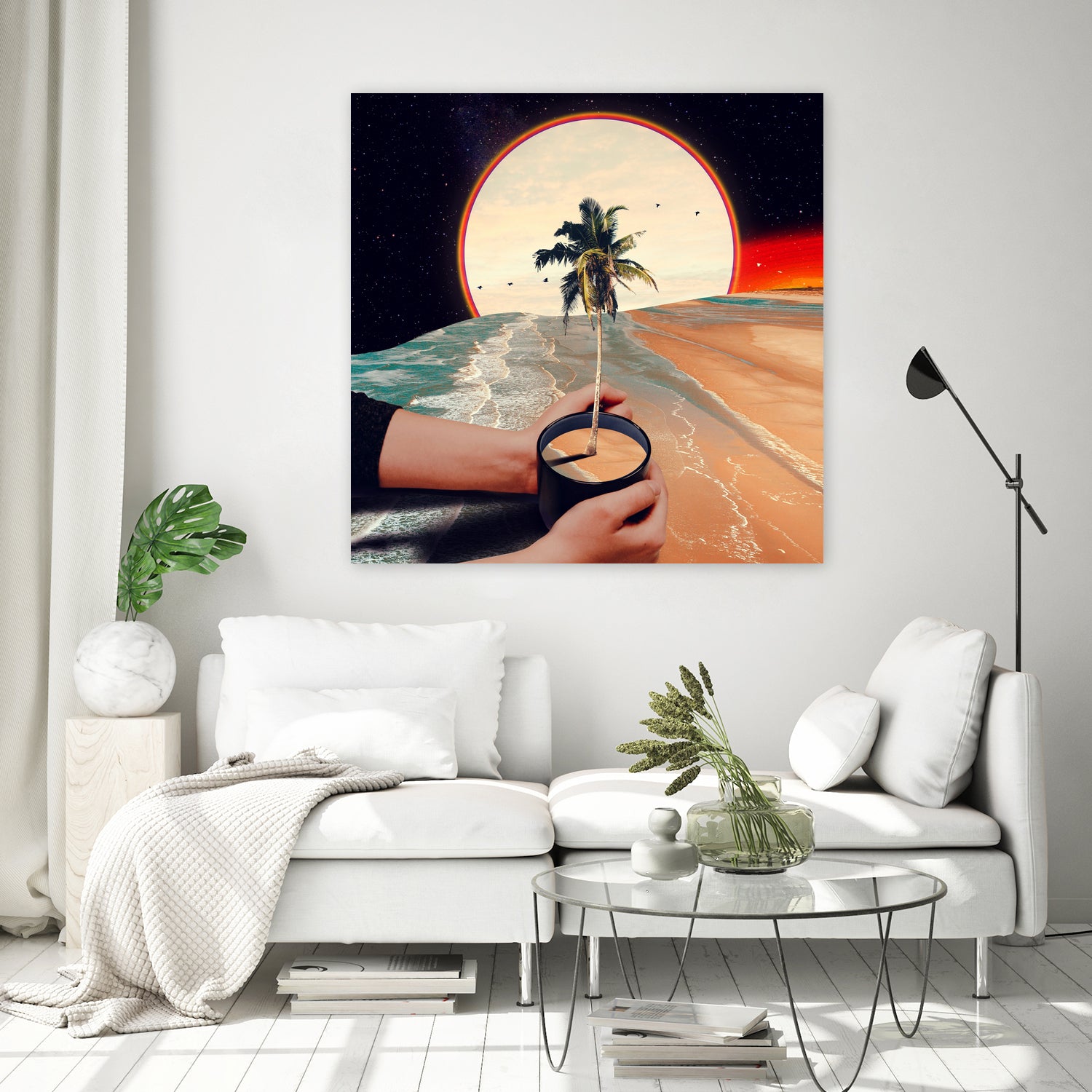 A Cup of Sunshine by Francis Mi Oza on GIANT ART - black photo manipulation