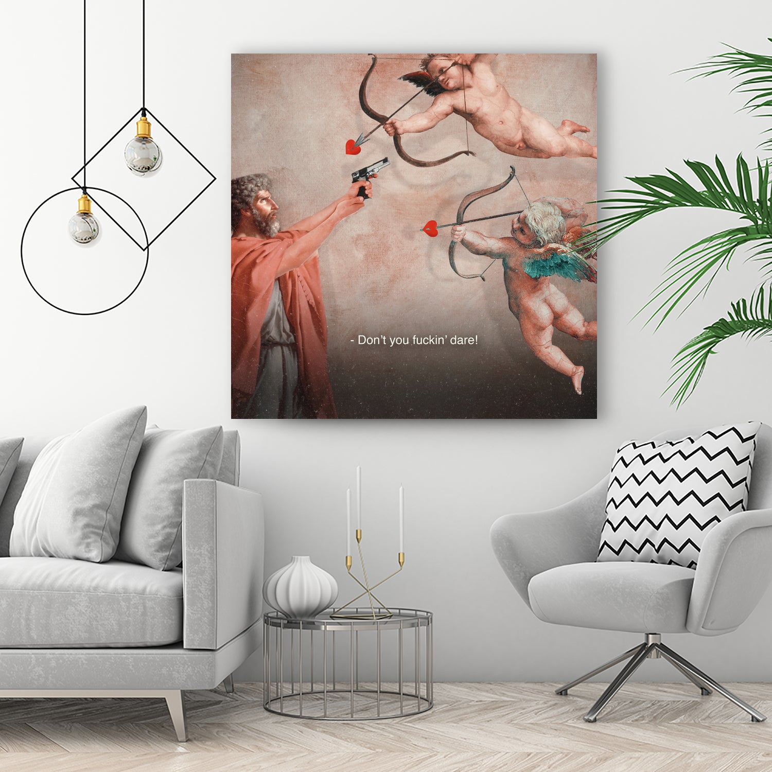 Happy Valentine's Day by Mehmet Geren on GIANT ART - yellow photo manipulation