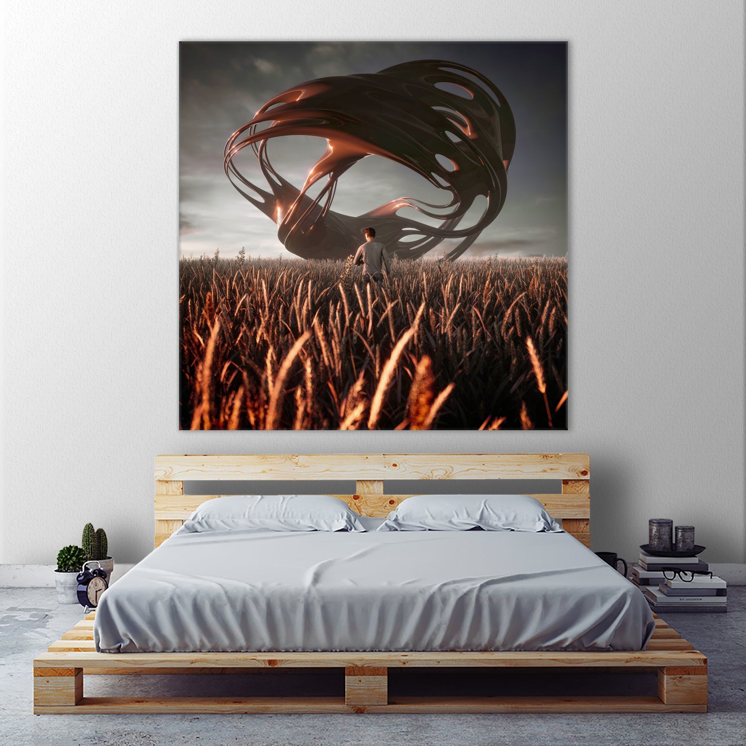 FieldsVoice by Evgenij Soloviev on GIANT ART - brown 3d art