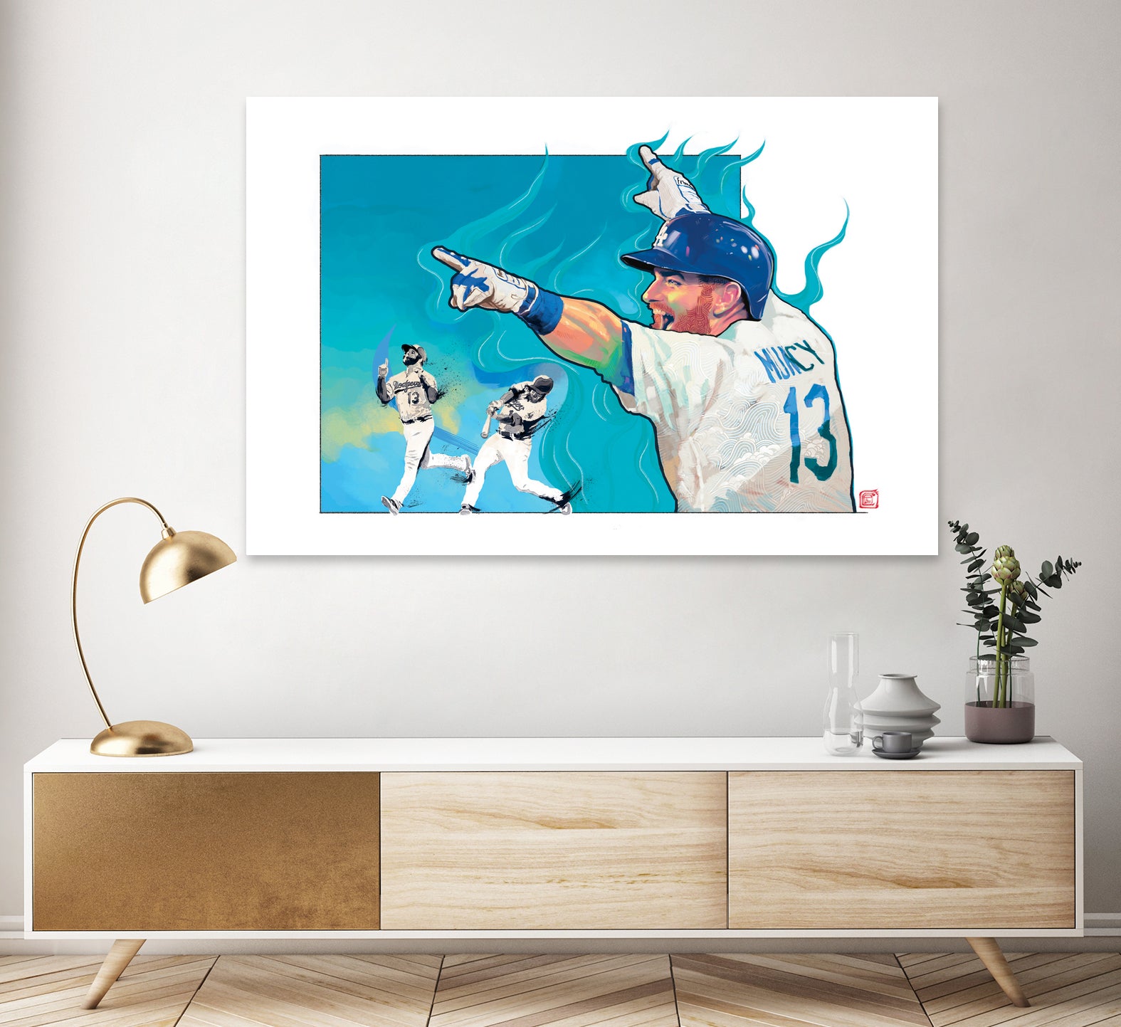 Muncy Power by Claudia Labarca on GIANT ART - blue digital painting