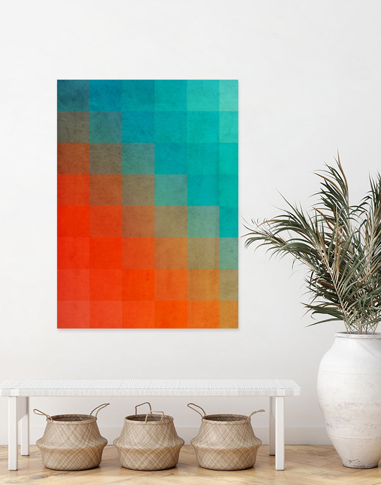 Beach Pixel Surface by Danny Jardim on GIANT ART - digital painting