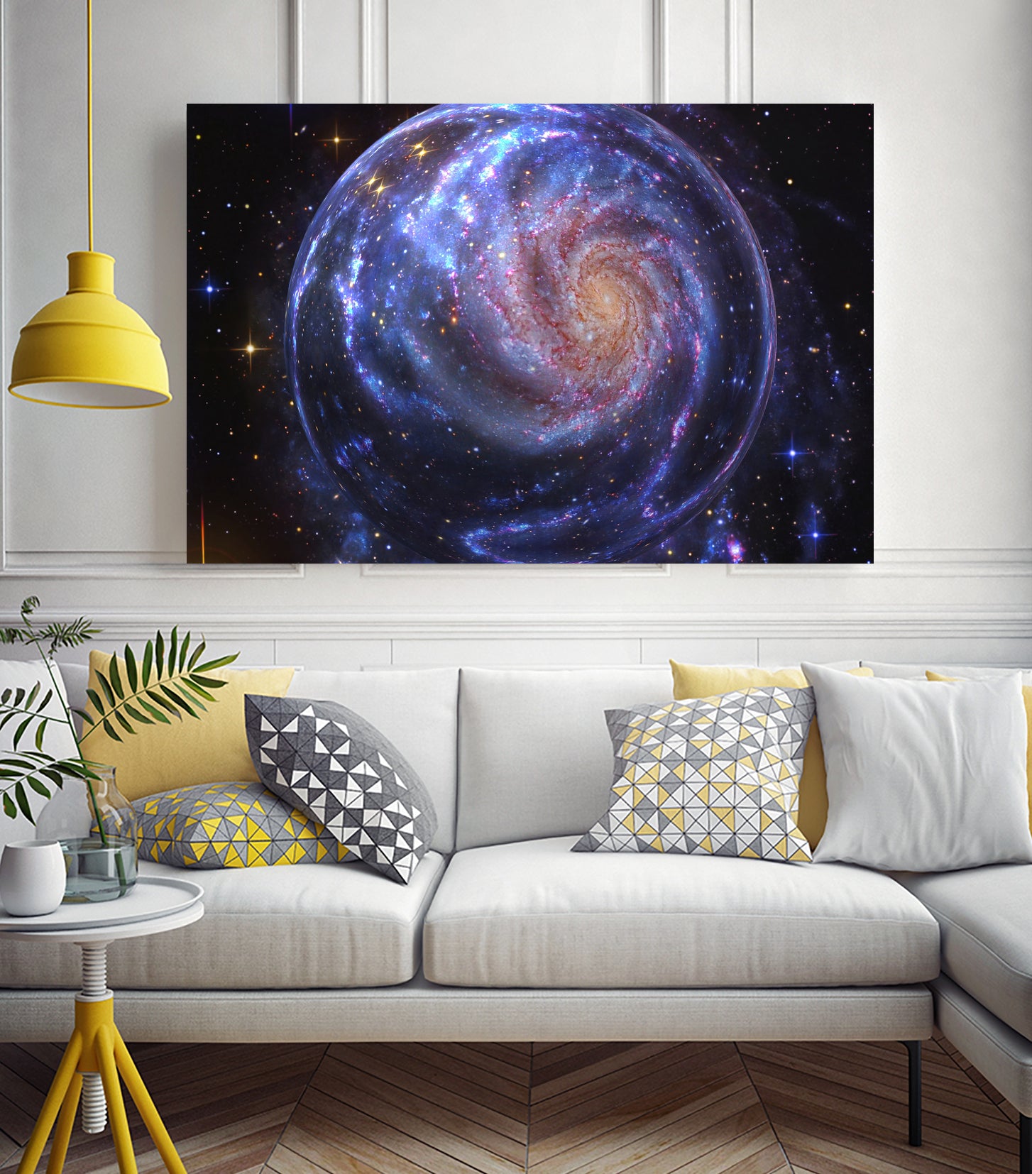 Galaxy Bubble by Erika Kaisersot on GIANT ART - blue photo manipulation