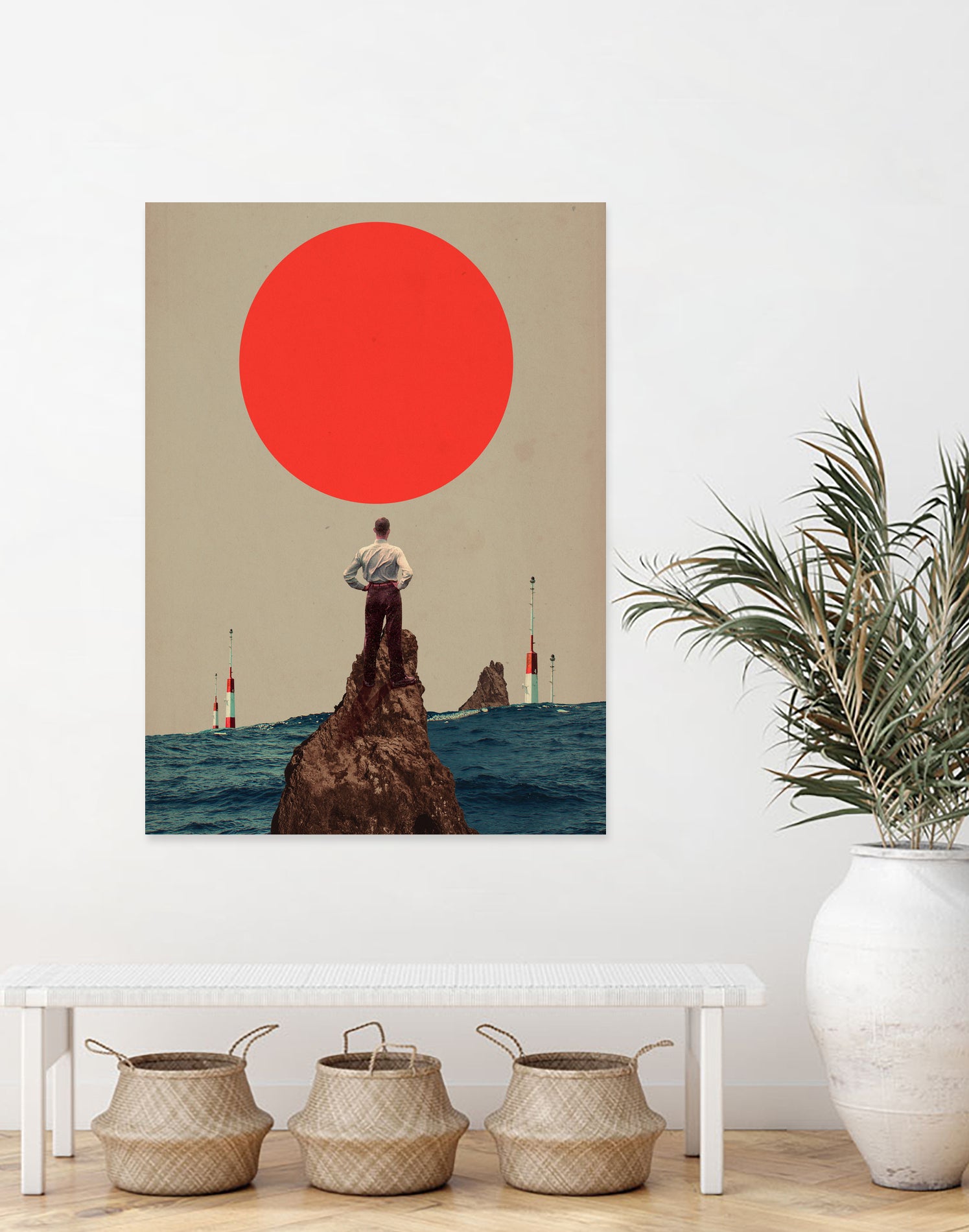 It's all Because You told me to Believe - Huge by Frank Moth on GIANT ART - red photo manipulation