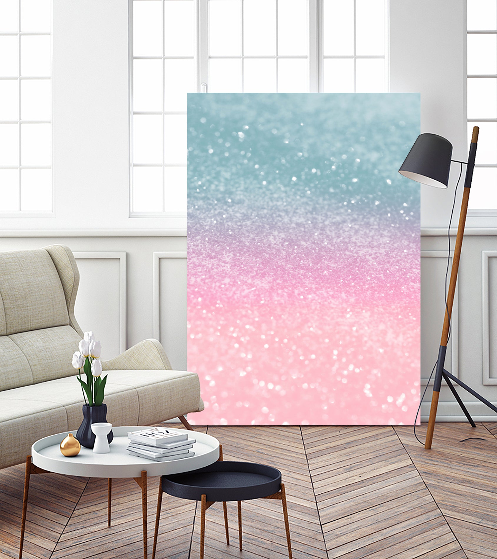 Unicorn Princess Glitter #5 (Faux Glitter - Photography) by Anita & Bella Jantz on GIANT ART - pink photo illustration