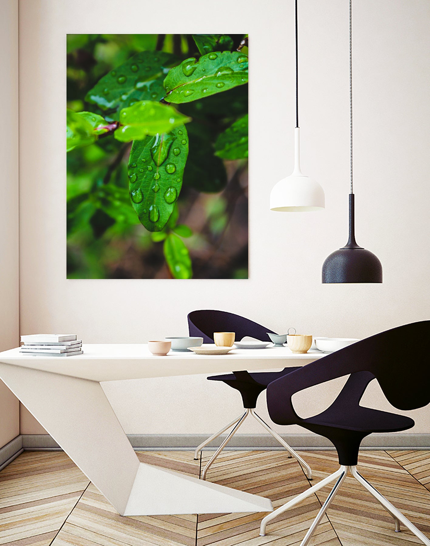 The Garden: After Rain by Brandon Greer on GIANT ART - green photo manipulation