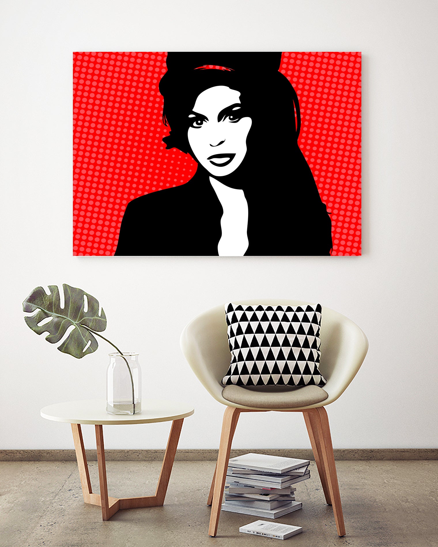 Amy Winehouse | Pop Art by William Cuccio on GIANT ART - red digital painting