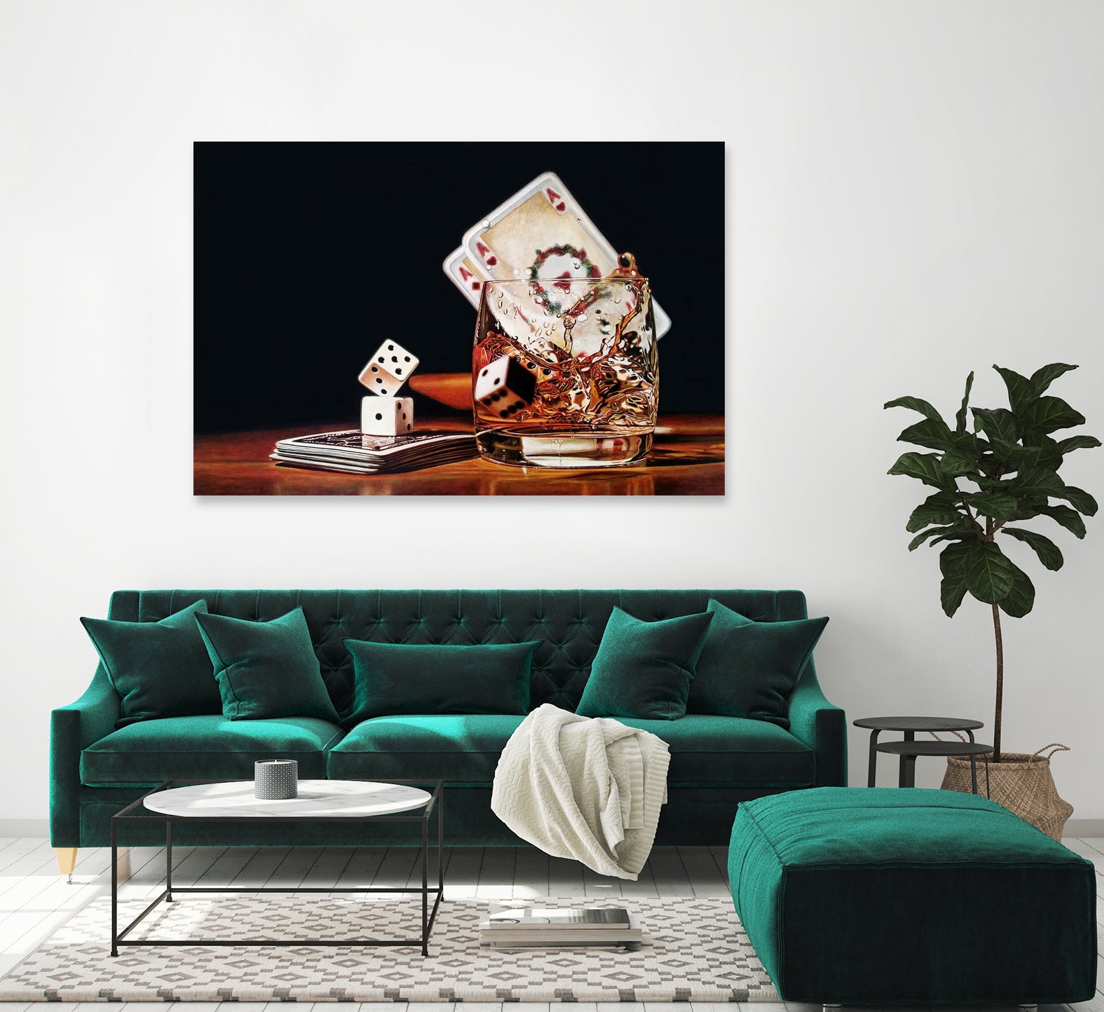 After Hours III by João Bello on GIANT ART - orange mixed media