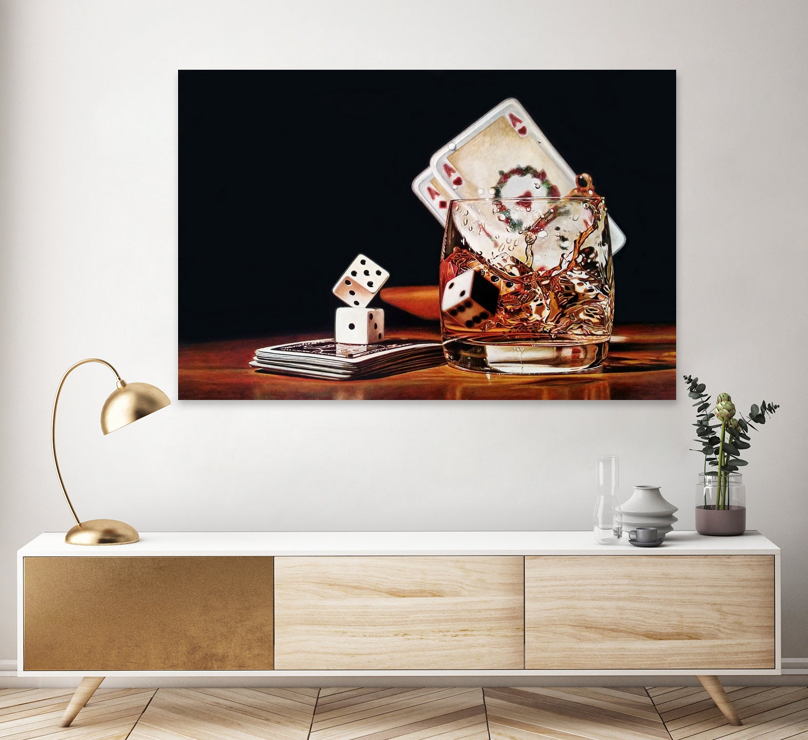 After Hours III by João Bello on GIANT ART - orange mixed media