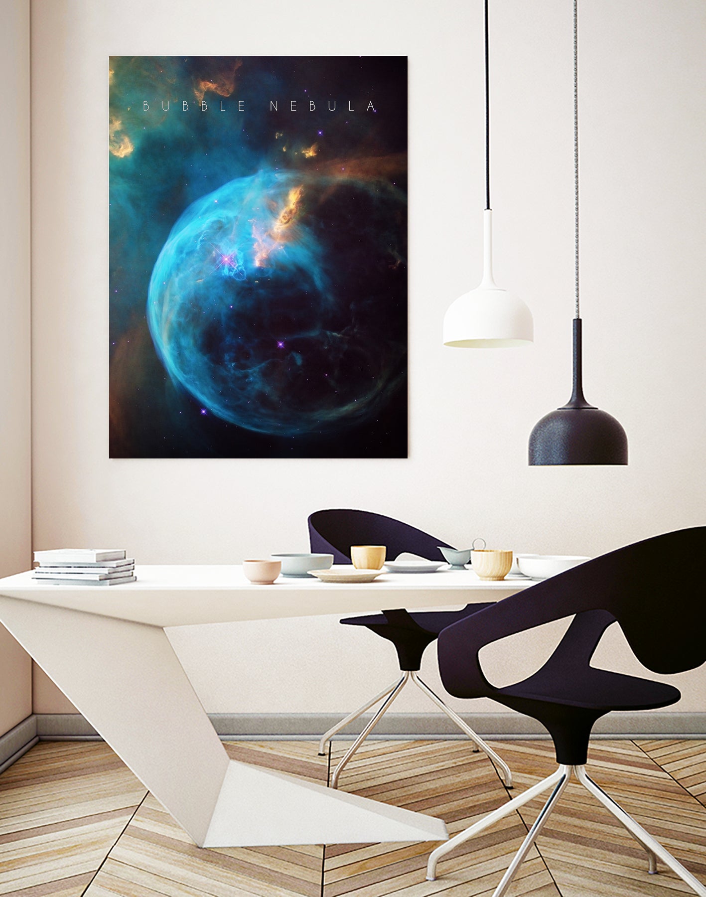 Bubble Nebula by Dominik Ogurcak on GIANT ART - black digital drawing