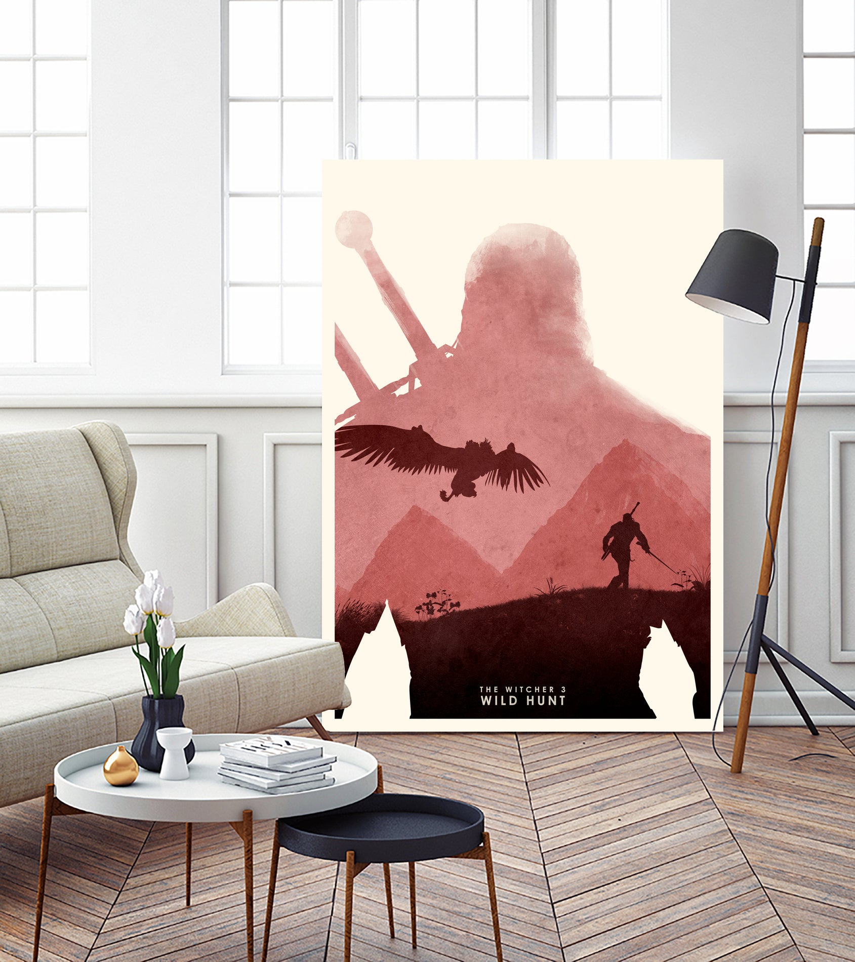 The Witcher 3 by Ryan Ripley on GIANT ART - red digital drawing