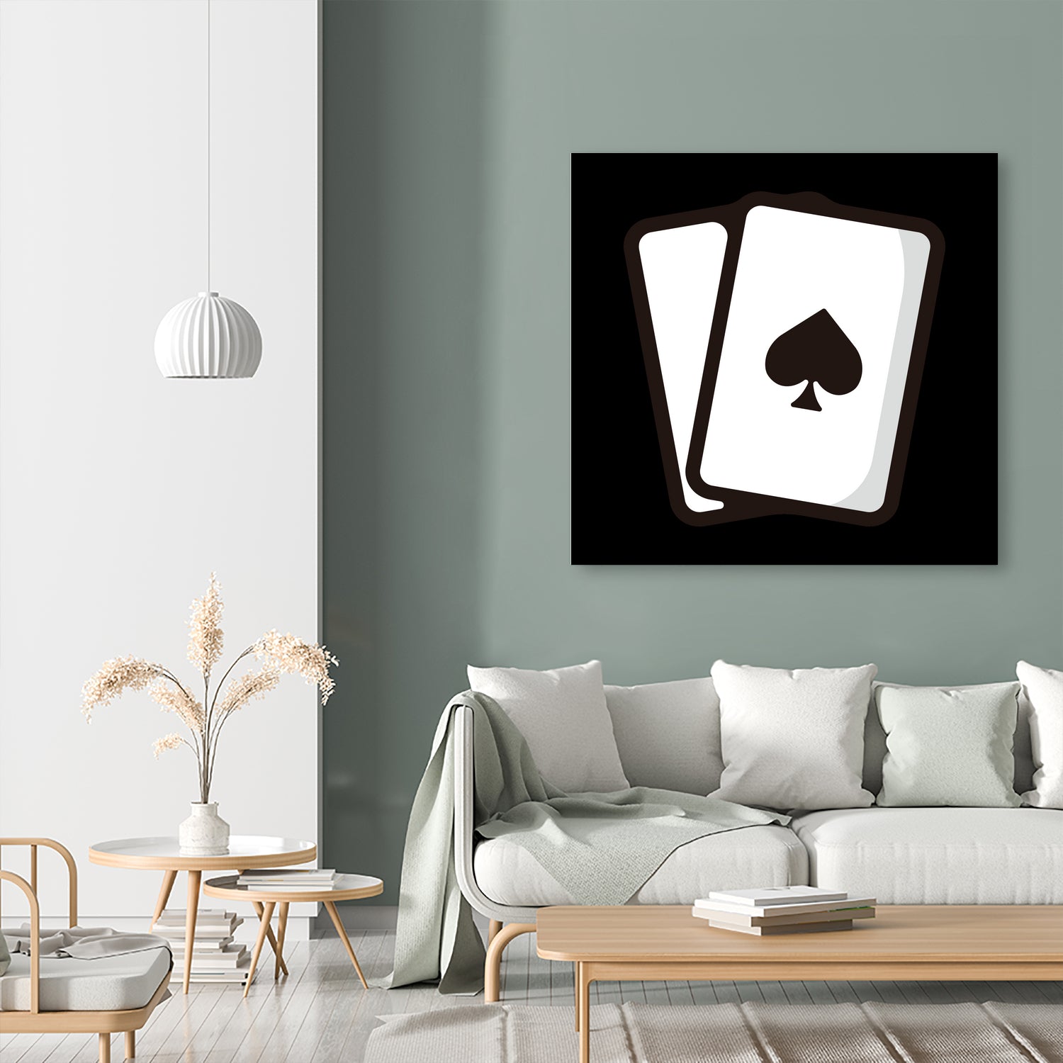 Playing card : Minimalistic icon series by Satoshi Kikyo on GIANT ART - white digital painting