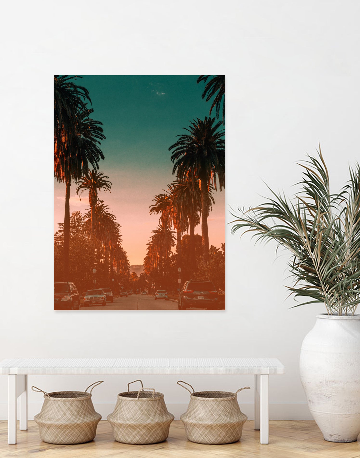 California Dreaming by Ben Angus on GIANT ART - orange photo illustration