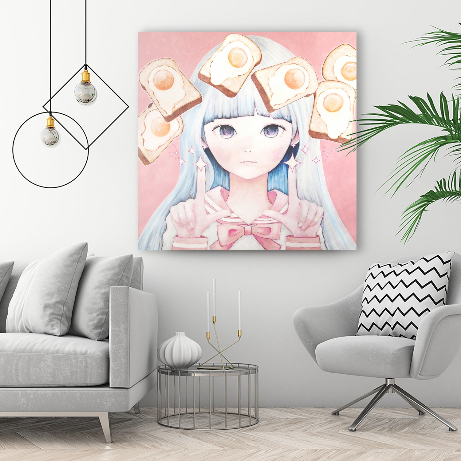 Awww Flying Breakfast 1.1 by Kaoru Hasegawa on GIANT ART - white character design