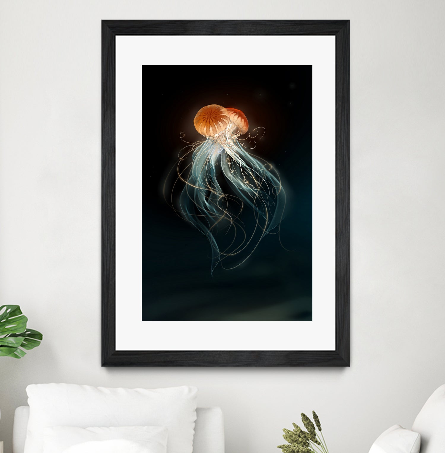 Tied to you by Cyril Rolando on GIANT ART - black digital painting