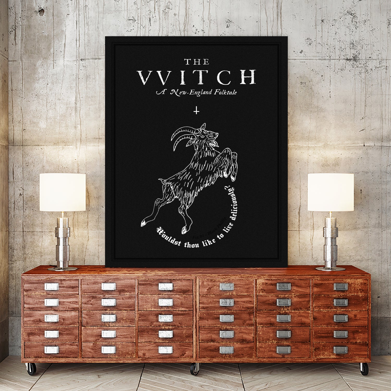 The Witch - Black Phillip by Juarez Tanure on GIANT ART - black digital painting