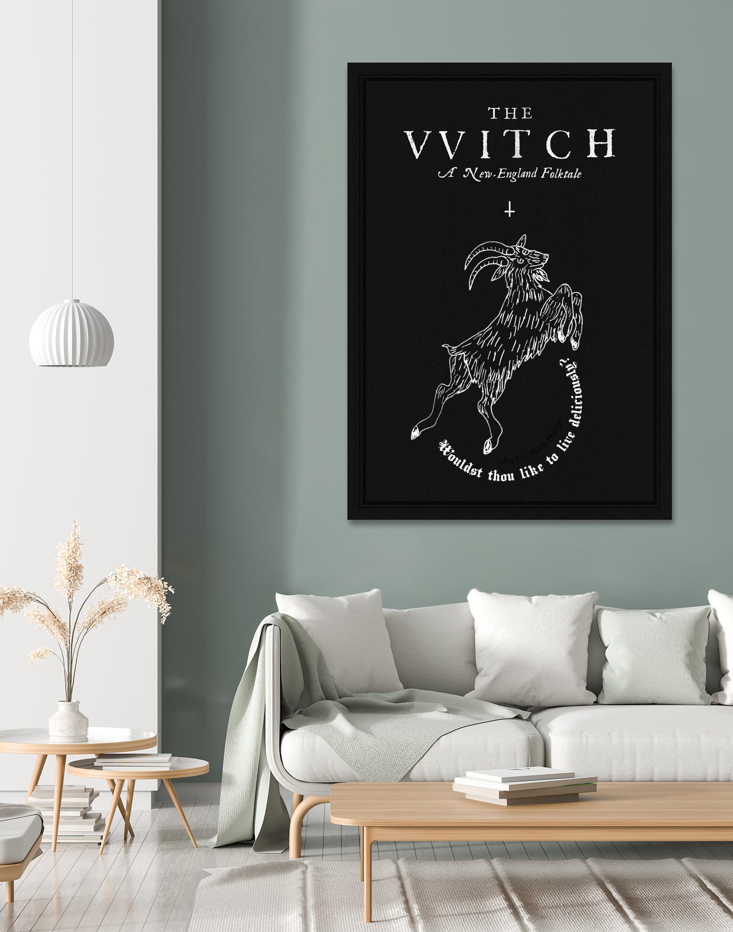 The Witch - Black Phillip by Juarez Tanure on GIANT ART - black digital painting