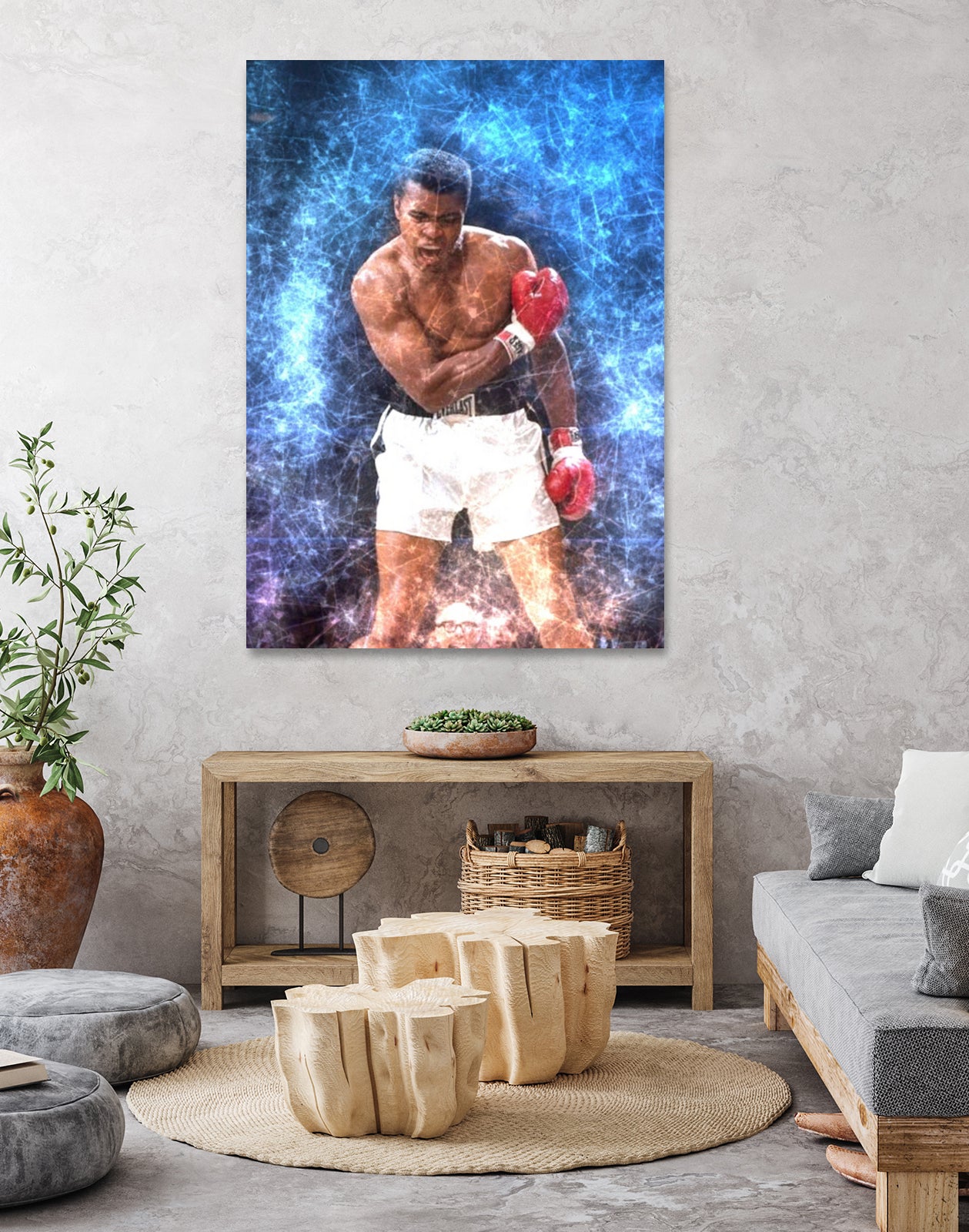 Muhammad Ali by erjas saga on GIANT ART - black character design