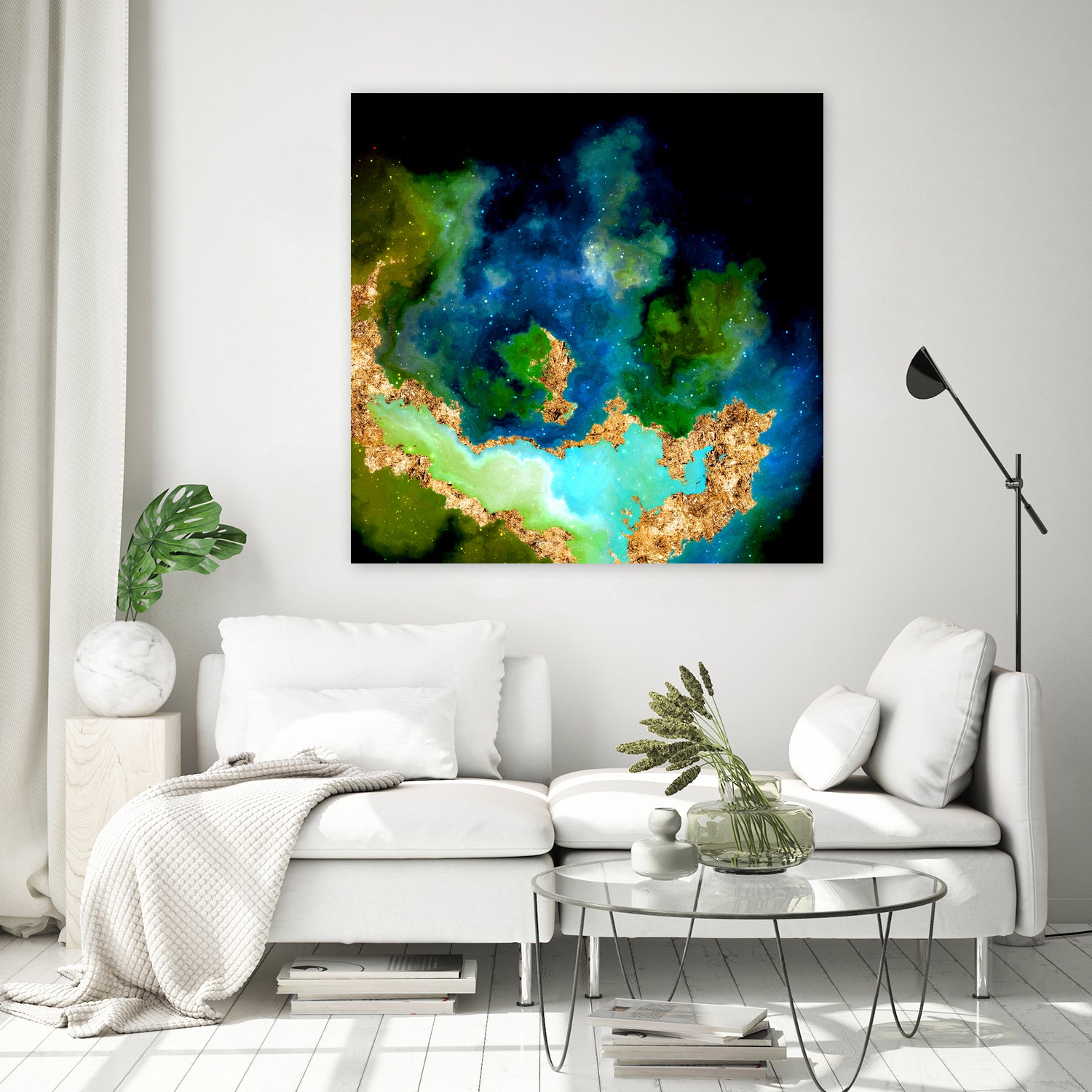 100 Nebulas in Space 064 by Raul Andre Petrasanta on GIANT ART - blue digital painting