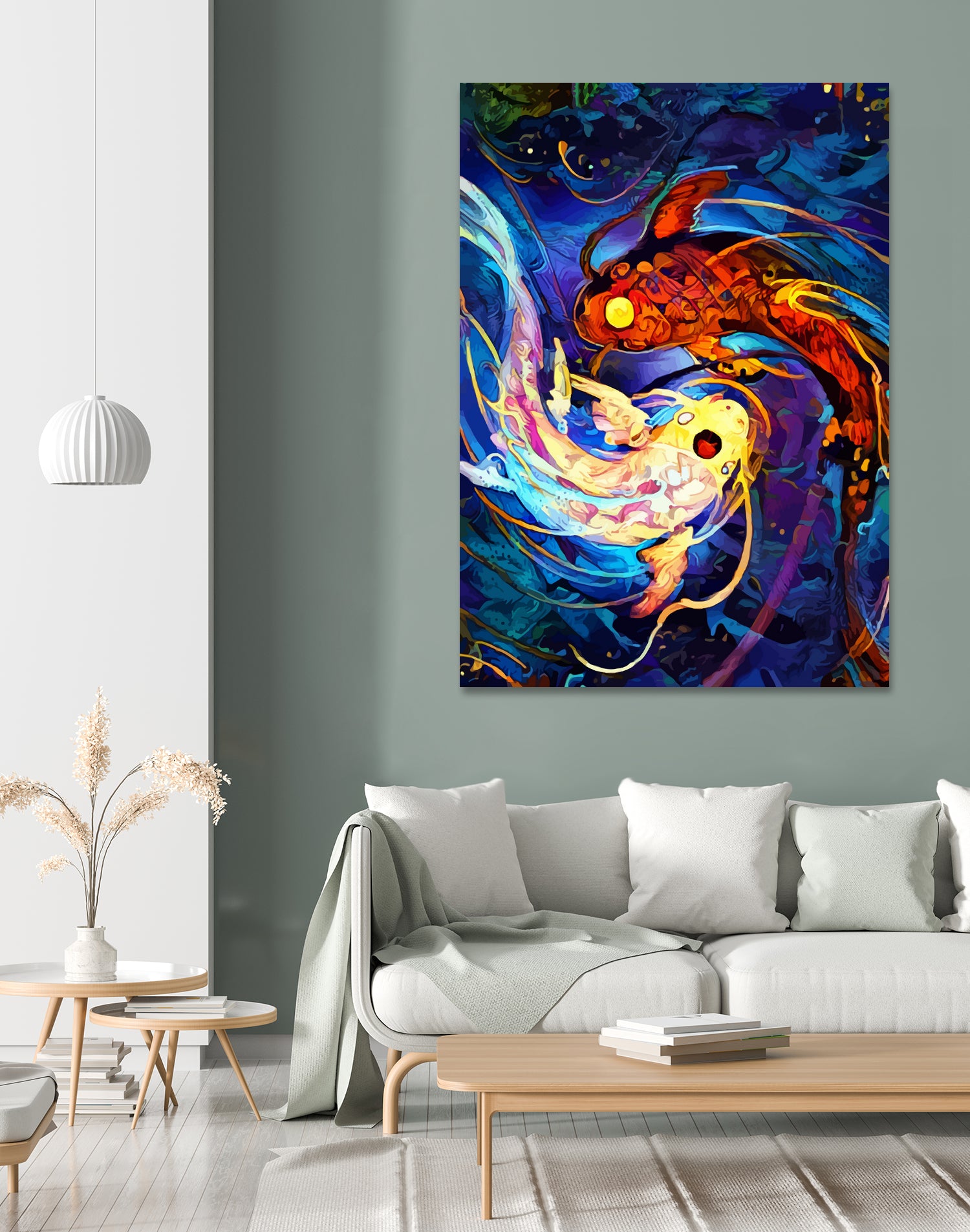 verticalkoi by space chimpa on GIANT ART - black character design