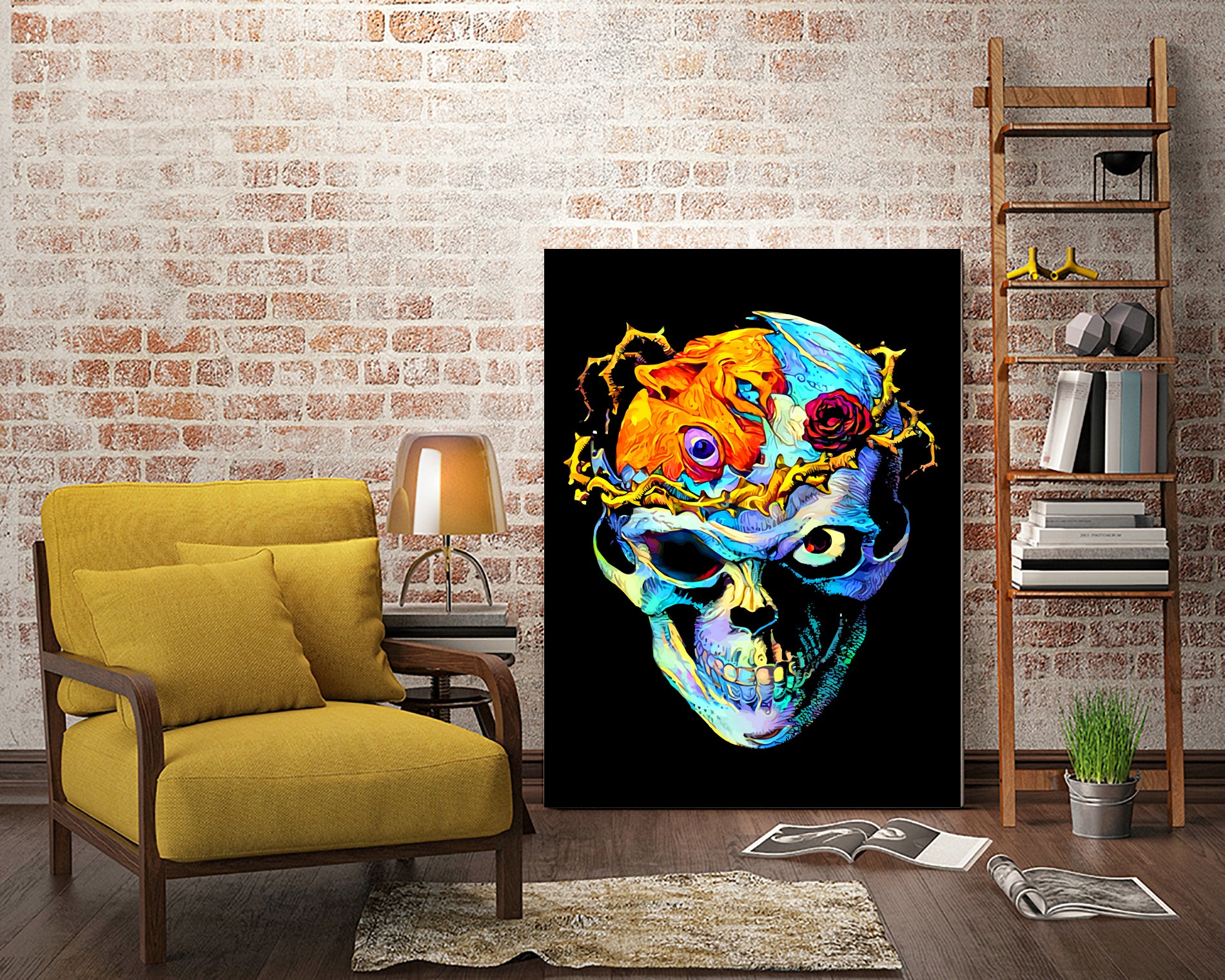 Dead Skull by space chimpa on GIANT ART - black character design