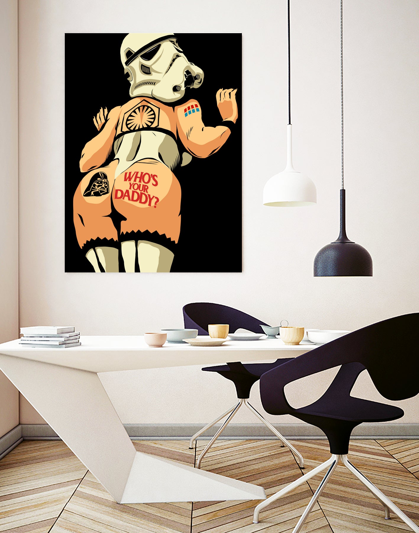 Who's Your Daddy by Bily Mariano da Luz on GIANT ART - black digital drawing