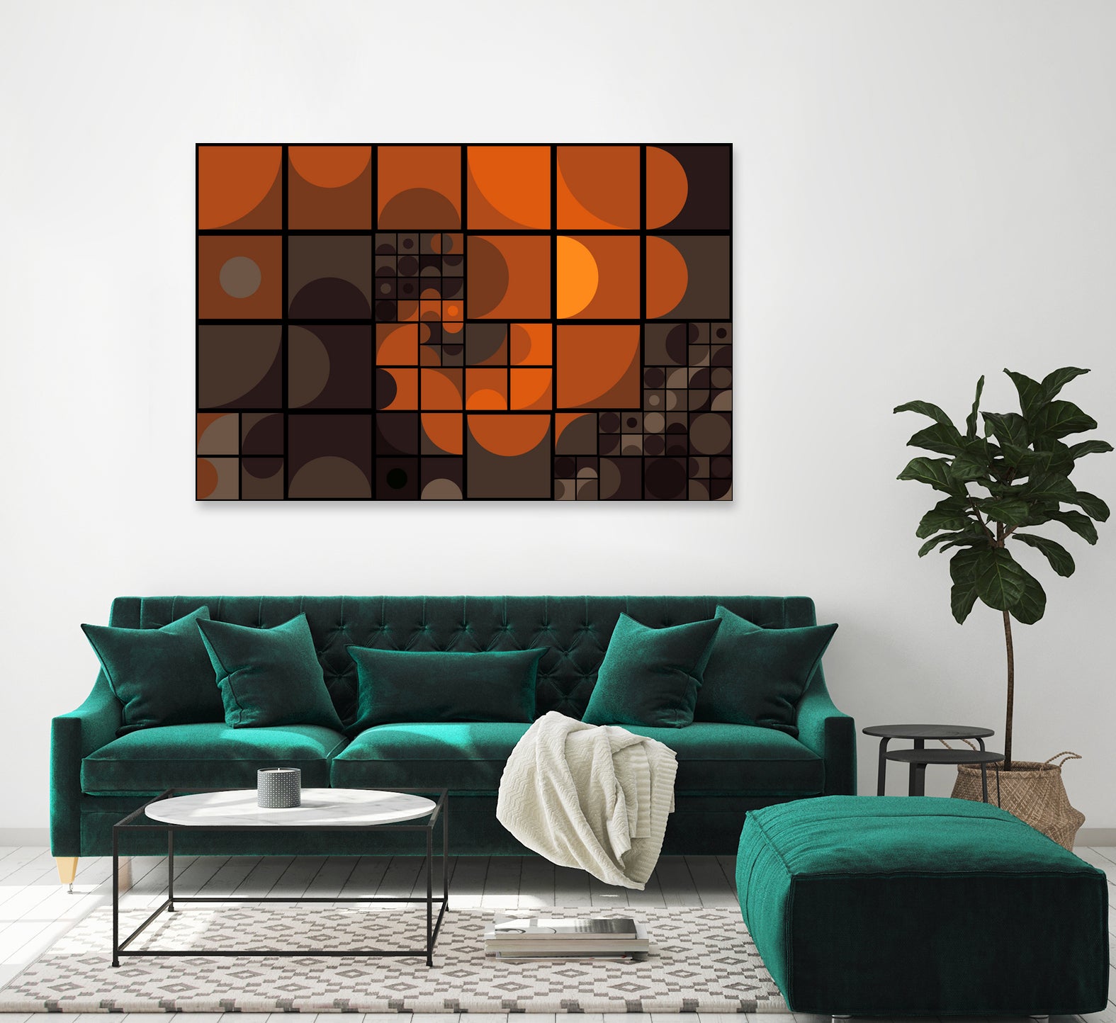 Gargantua by Sean Mullin on GIANT ART - orange digital painting