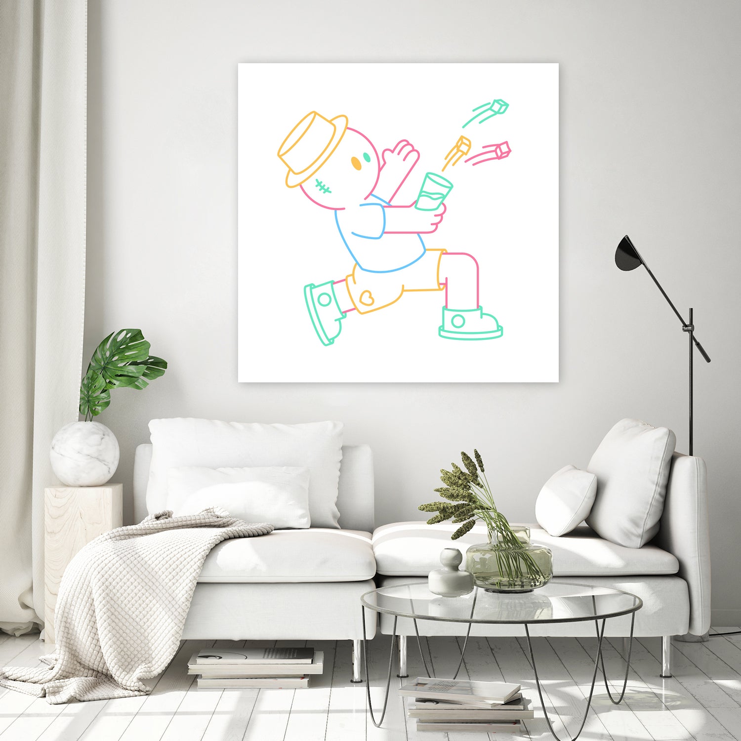 FIESTAMAN ICE COLOR by Pierre Mahieu on GIANT ART - yellow character design