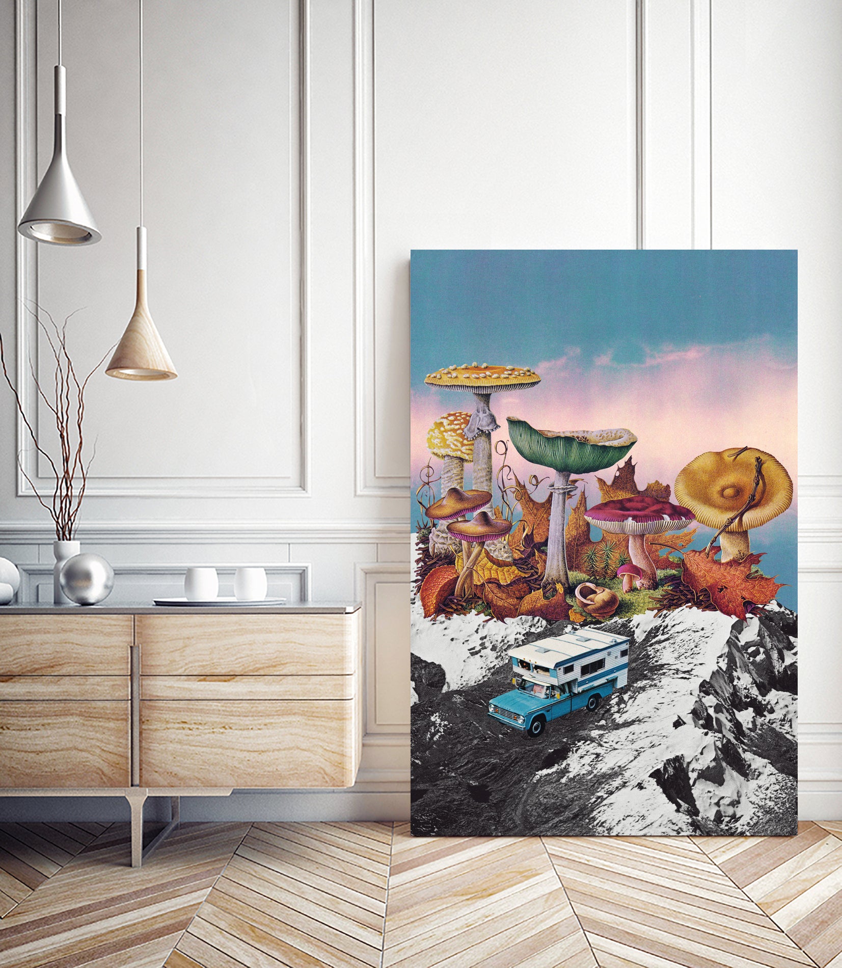 Good Trip by Lerson Pannawit on GIANT ART - blue photo illustration