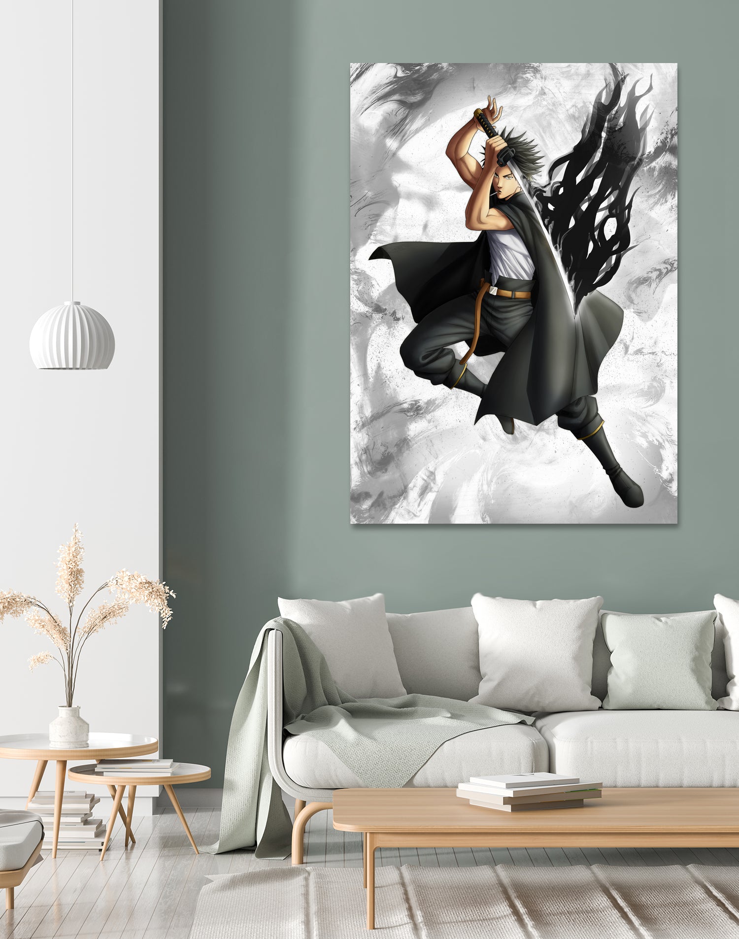 Yami dark mage captain by MCAshe 24 on GIANT ART - gray digital painting