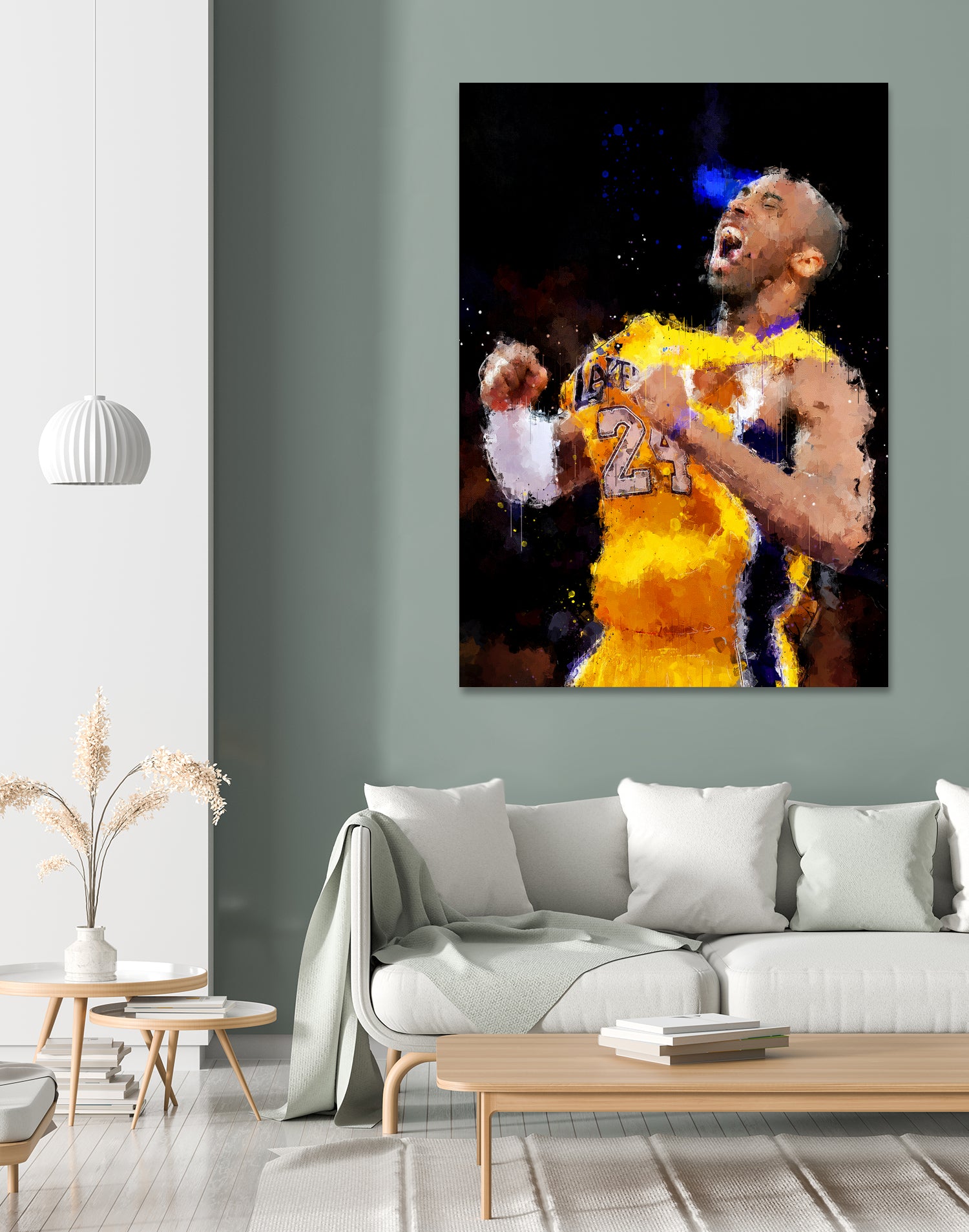 MAMBA HUSTLE PLAYS by Eysmael Quisora on GIANT ART - black digital painting