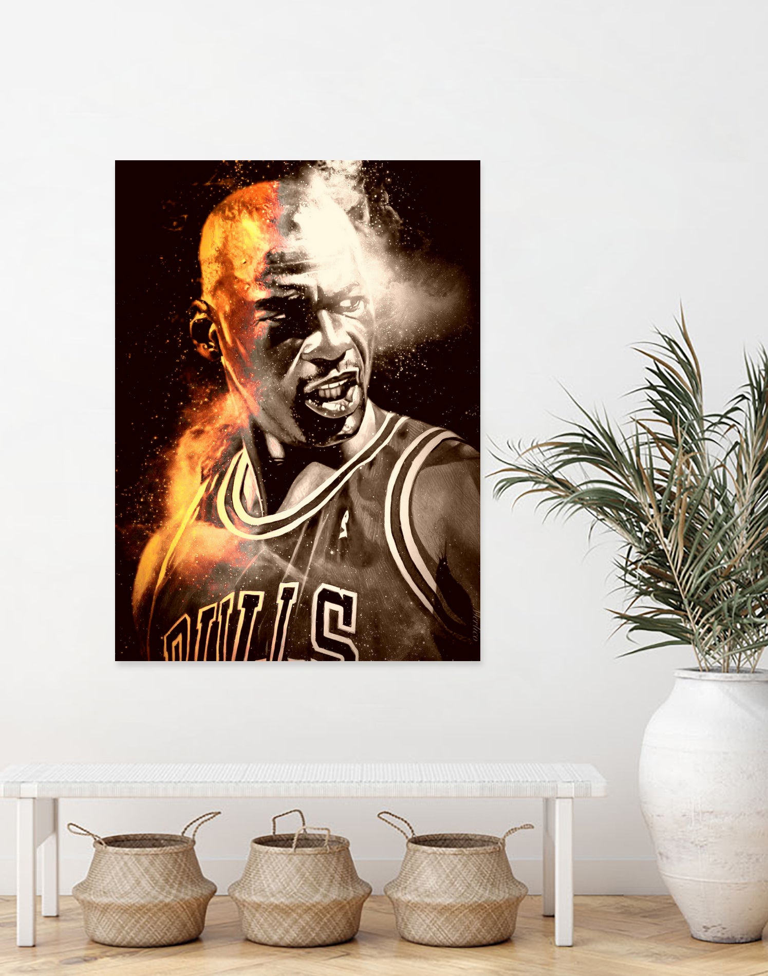 Michael Jordan by erjas saga on GIANT ART - black digital painting