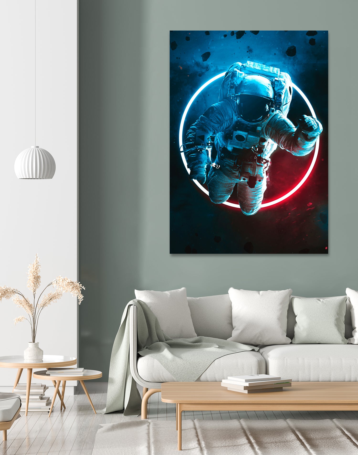 Lost in space by Sara Kamal on GIANT ART - black photo illustration