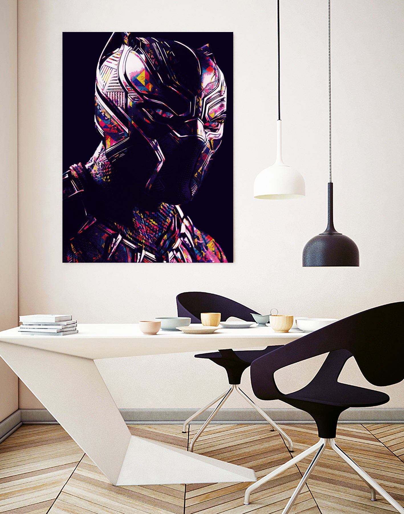 Black Panther by Sara Kamal on GIANT ART - black digital painting