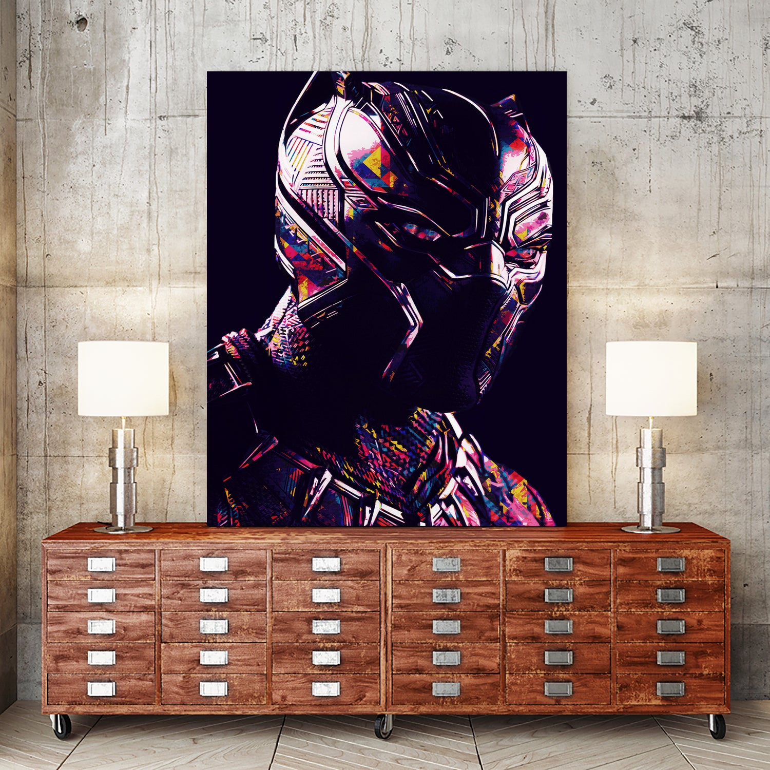 Black Panther by Sara Kamal on GIANT ART - black digital painting