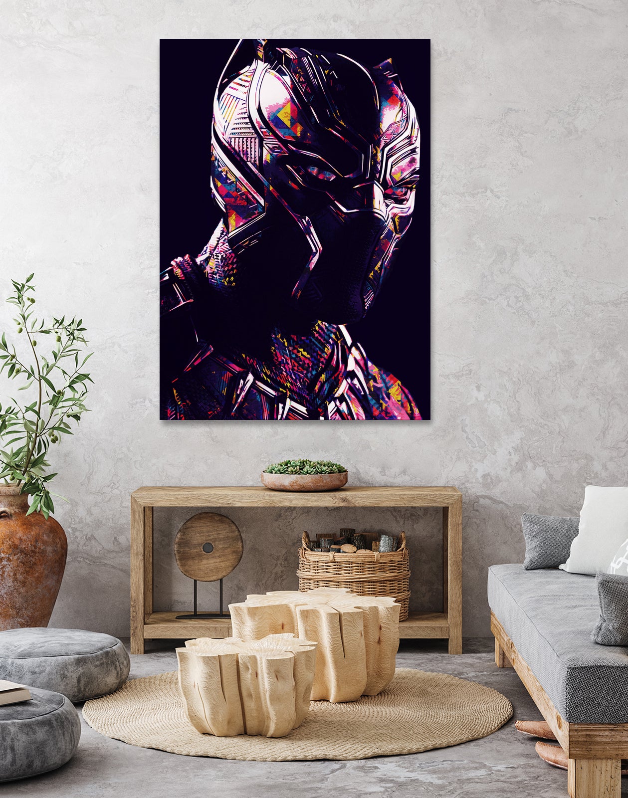 Black Panther by Sara Kamal on GIANT ART - black digital painting