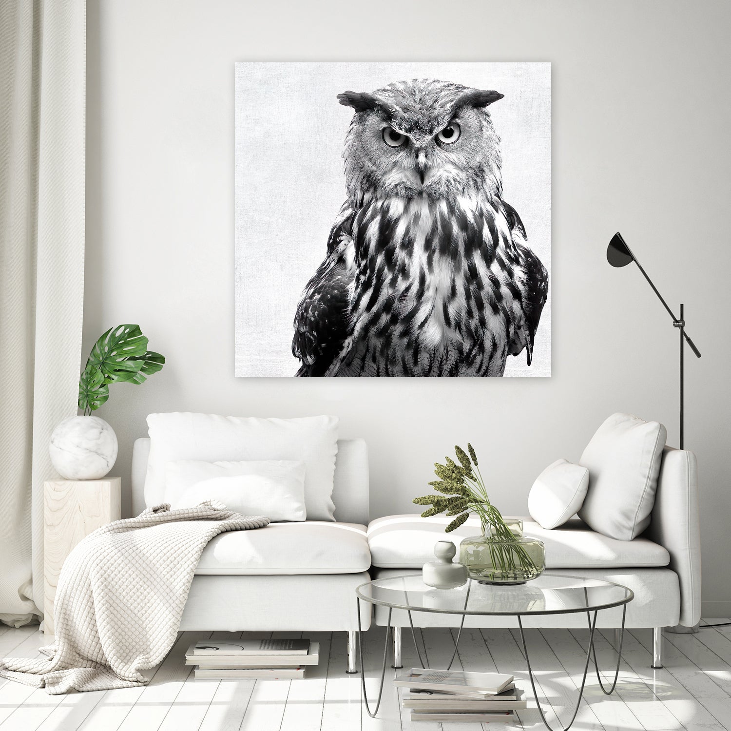 oil art print by Dragana Lazovic on GIANT ART - gray mixed media