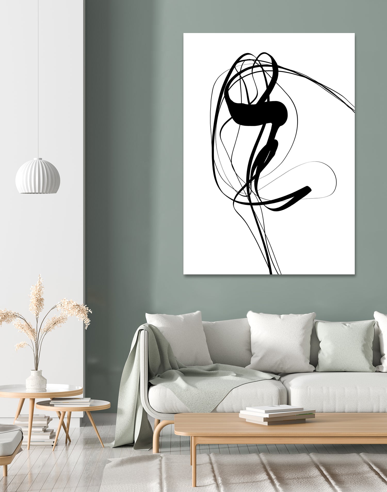 Free hand #121BW by Imre Tóth on GIANT ART - white digital painting