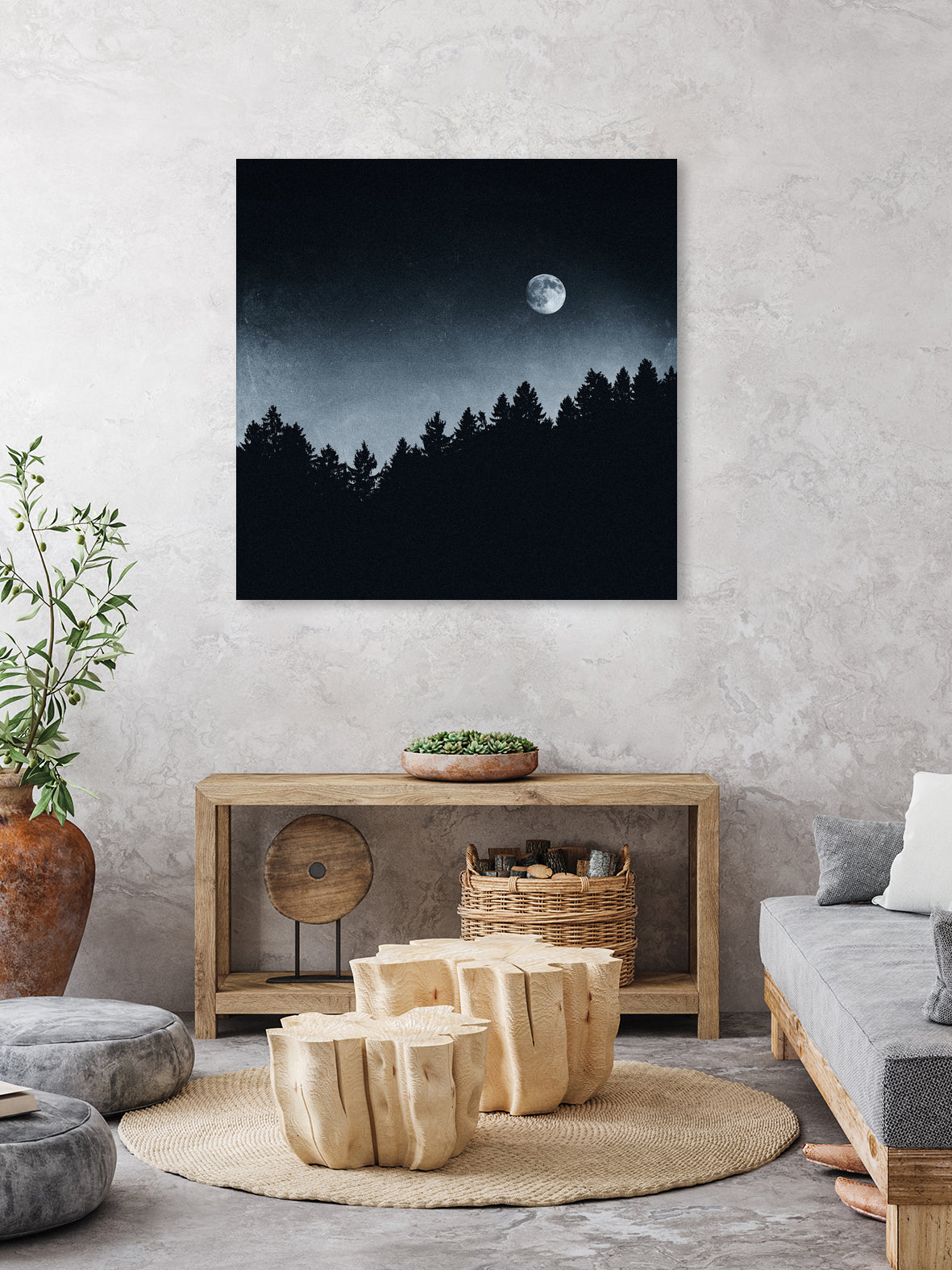 Under Moonlight by Oliver Brömme on GIANT ART - black photo manipulation