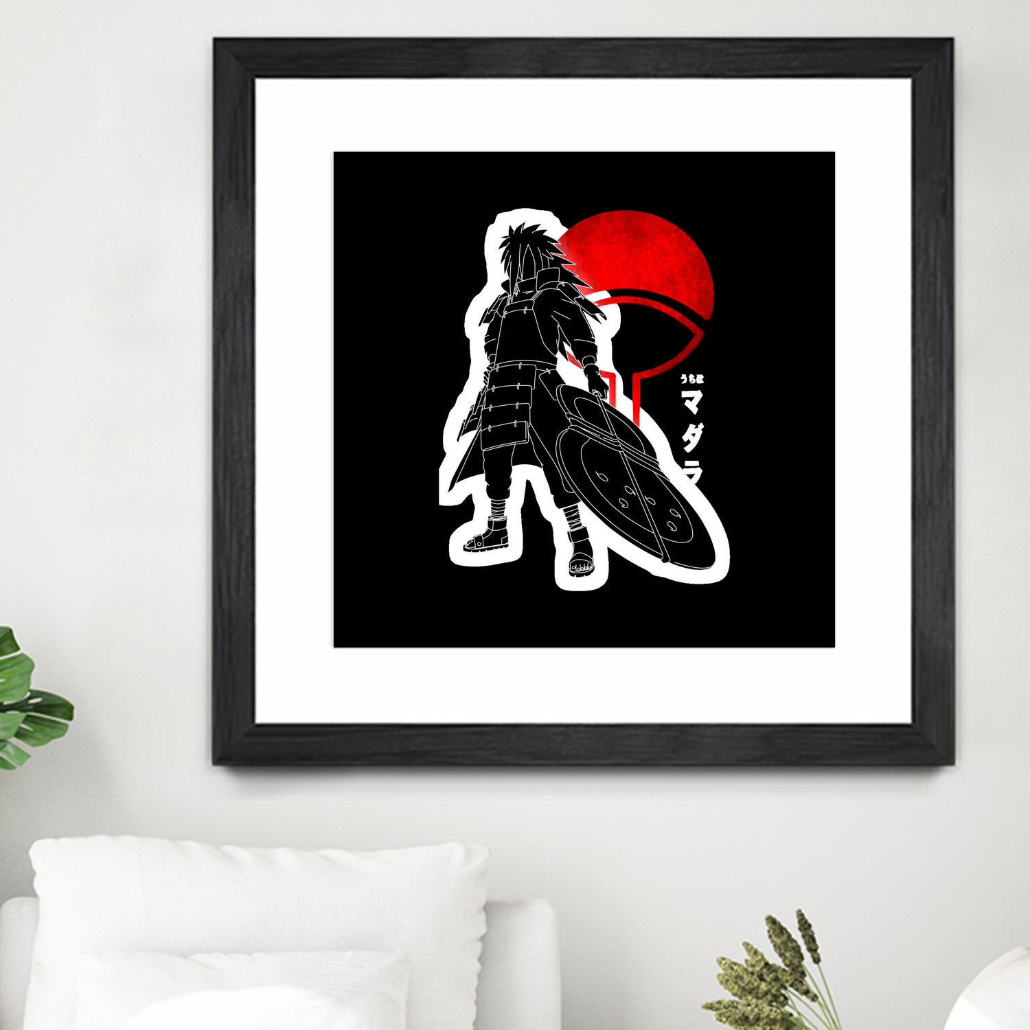 Madara Uchiha Naruto Anime by Ridwan Art on GIANT ART - black character design