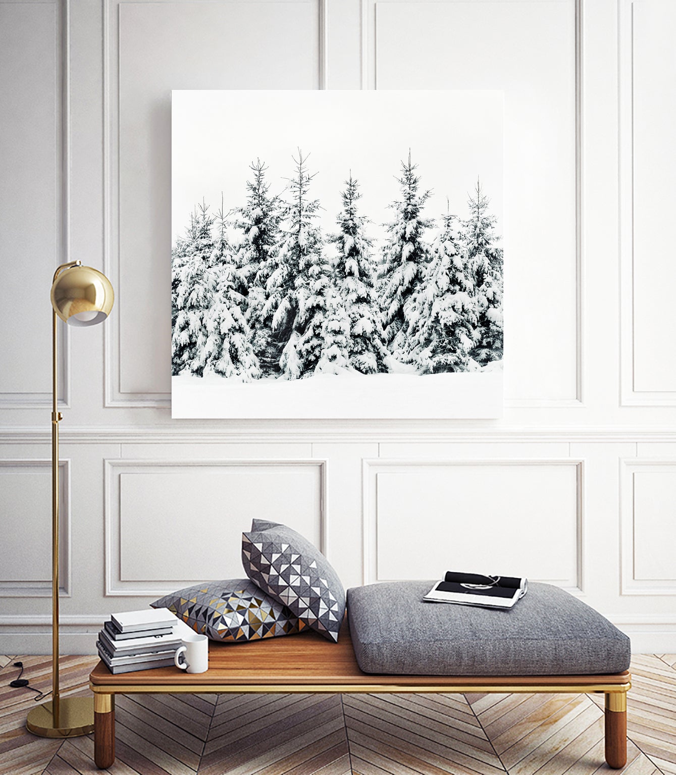 Snow Porn by Oliver Brömme on GIANT ART - white photo manipulation