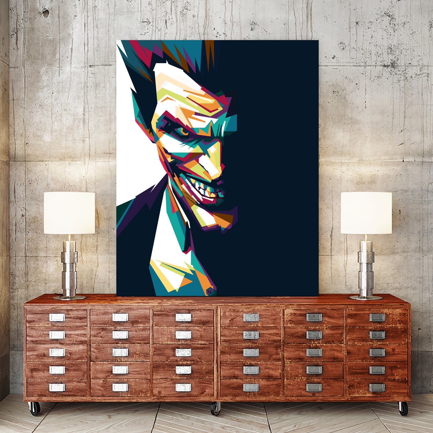 Joker by yahya agustiono on GIANT ART - white photo illustration