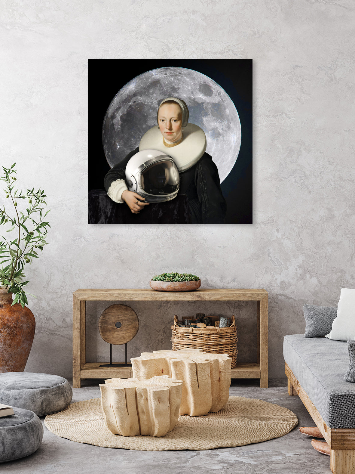 Astronaut by José Luis Guerrero on GIANT ART - black photo manipulation