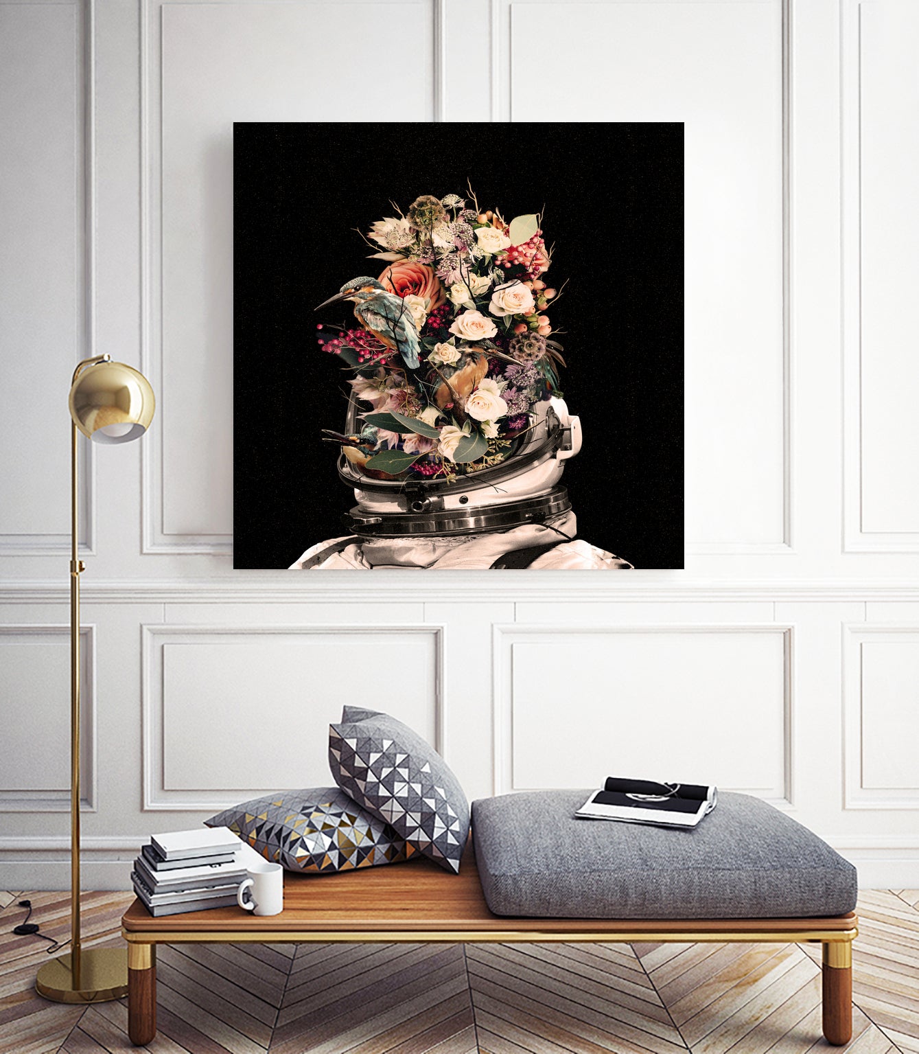 Bloom by Francis Mi Oza on GIANT ART - red digital drawing