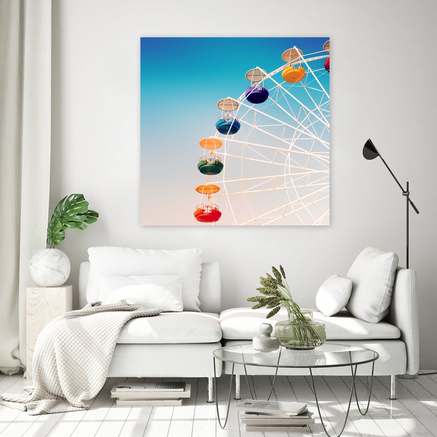 Color vibe by Dmitry Belousov on GIANT ART - blue photo illustration